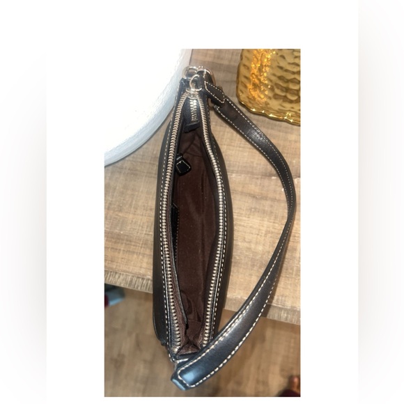 Vintage Y2K Coach signature Demi black leather shoulder bag - Picture 14 of 16